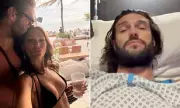 Andy Carroll Shares Loving Holiday Snap with Girlfriend Lou Teasdale After Surgery