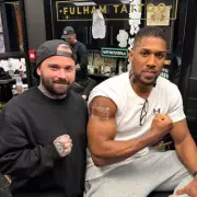 Anthony Joshua Gets Tattoos Honouring Friends Killed in Nigeria Crash