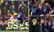 Arsenal's Title Hopes Dented by Brentford Draw as Man City Close Gap