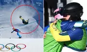 Australian Snowboarder Baff Refuses to Blame Teammate After Olympic Crash