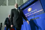 Azerbaijani President's Guards Assault Protesters in Washington During Peace Summit