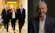 Blair's Children Reveal Adams and McGuinness Downing Street Skateboarding