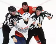 Canada's Tom Wilson Breaks Olympic Norm with Brawl in Victory Over France
