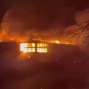 Celtic Supporters Club in Ayrshire Destroyed by Major Fire, Shopping Centre Closed