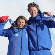 Charlotte Bankes and Huw Nightingale Win Historic Gold for Team GB at Winter Olympics