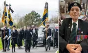 D-Day Veteran Rifleman Jim Justice Laid to Rest with Full Military Honours