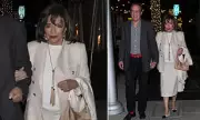 Dame Joan Collins Debuts Chic New Hairstyle for 24th Anniversary with Husband Percy Gibson