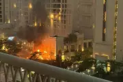 Dubai Hotel Fire Erupts During Iranian Missile Strike on Palm Jumeirah