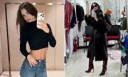 Emily Ratajkowski Shares Gucci Fitting Room Photos on Instagram Stories