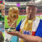 England Superfan Garford Beck's 54-Year Journey to His Tenth World Cup