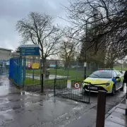 Exclusive: Brent School Horror as Blood on Windows After Double Stabbing