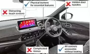 Experts Warn High-Tech Car Features Like Touchscreens Pose Deadly Risks