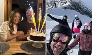 Gethin Jones Celebrates Birthday with Sky Sports Presenter Pien Meulensteen