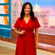 GMB's Ranvir Singh Stuns in 'Stunning' Phase Eight Red Wrap Dress