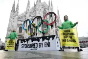 Greenpeace Demands Winter Olympics Ditch Fossil Fuel Sponsors in Milan Protest