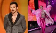 Harry Styles Sparks Grammys Fashion Fury with Denim Ensemble