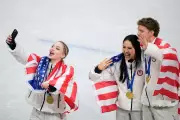 Inside the Secret Text Group of US Figure Skating Olympic Gold Medalists