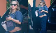 Jennifer Meyer Shows Off Baby Bump in Beverly Hills Lunch Outing