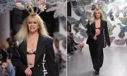 Jo Wood, 70, Stuns at Vin+Omi's London Fashion Week Show in Hoxton