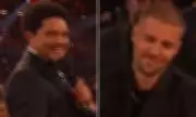 Justin Bieber's Awkward Grammy Moment Goes Viral as He Grimaces at Trevor Noah