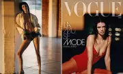 Kendall Jenner's Daring Vogue France Cover Features Red Lingerie and Bleached Brows