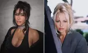 Kim Kardashian Debuts 90s Look with Lewis Hamilton at Super Bowl