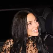 Kim Kardashian's Lace Bodysuit Stirs Romance Rumours with Lewis Hamilton