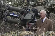 King Charles Handles Air Defence Launcher and Meets Military Families at Barracks