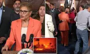 LA Mayor Karen Bass Flees Press After Alleged Fire Report Cover-Up Exposed