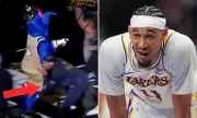 Lakers' Jaxson Hayes Suspended for Shoving Wizards Mascot in Washington