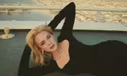 Lindsay Lohan Stuns on Vogue Arabia Cover in Dubai Helipad Shoot