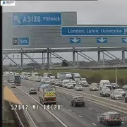 M1 Motorway Chaos: Major Lorry Crash Causes Severe Delays Near Luton