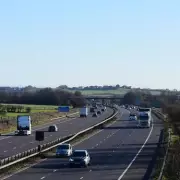 M61 Motorway Crash Causes Hour-Long Delays After Car Wedges Under HGV
