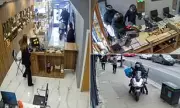 Machete-Wielding Thieves Smash Jewellers in Moped Raid as Locals Fight Back