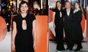 Maggie Gyllenhaal's Family Premiere Night for The Bride! in London