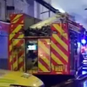 Major Fire in Blackpool Destroys Commercial Building, 15 Crews Respond