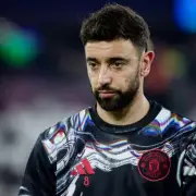 Man Utd Captain Bruno Fernandes Watches Portuguese Second Division Match on Weekend Off