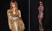 Maura Higgins and Megan Thee Stallion Stun at Milan Fashion Week Cavalli Show