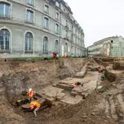 Medieval Castle Discovered Under French Hotel in Stunning Archaeological Find