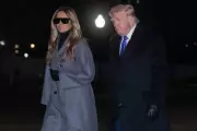 Melania Trump's Nighttime Sunglasses Spark Conspiracy Theories and Debate