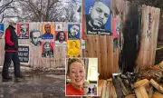 Minneapolis Memorial for Renee Good Torched in Suspicious Gasoline Attack
