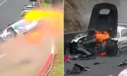 Mount Panorama Carnage: Two Terrifying Crashes Halt Bathurst 12 Hour Race