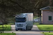 Moving Trucks Spotted at Royal Lodge Following Prince Andrew's Departure