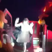 Naked Man Steals Ambulance with Dying Patient in High-Speed Police Chase