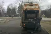 Ohio Sanitation Worker Discovers Fugitive Hiding in Trash Can