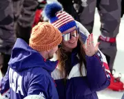 Olympic Champion Breezy Johnson Crashes Out, Then Gets Engaged at Finish Line