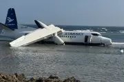 Passenger Plane Overshoots Runway into Indian Ocean Waters in Somalia