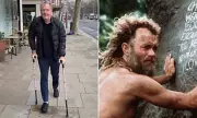 Piers Morgan Jokes About 'Castaway' Look on First Outing After Hip Surgery