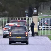 Police Vehicles Descend on Andrew's Former Home Amid Ongoing Investigation
