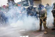 Portland Apartment Complex Sues ICE Over Tear Gas Exposure Forcing Residents to Wear Masks